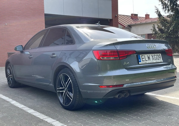 Audi A4 cena 72900 przebieg: 182020, rok produkcji 2015 z Wrocław małe 781